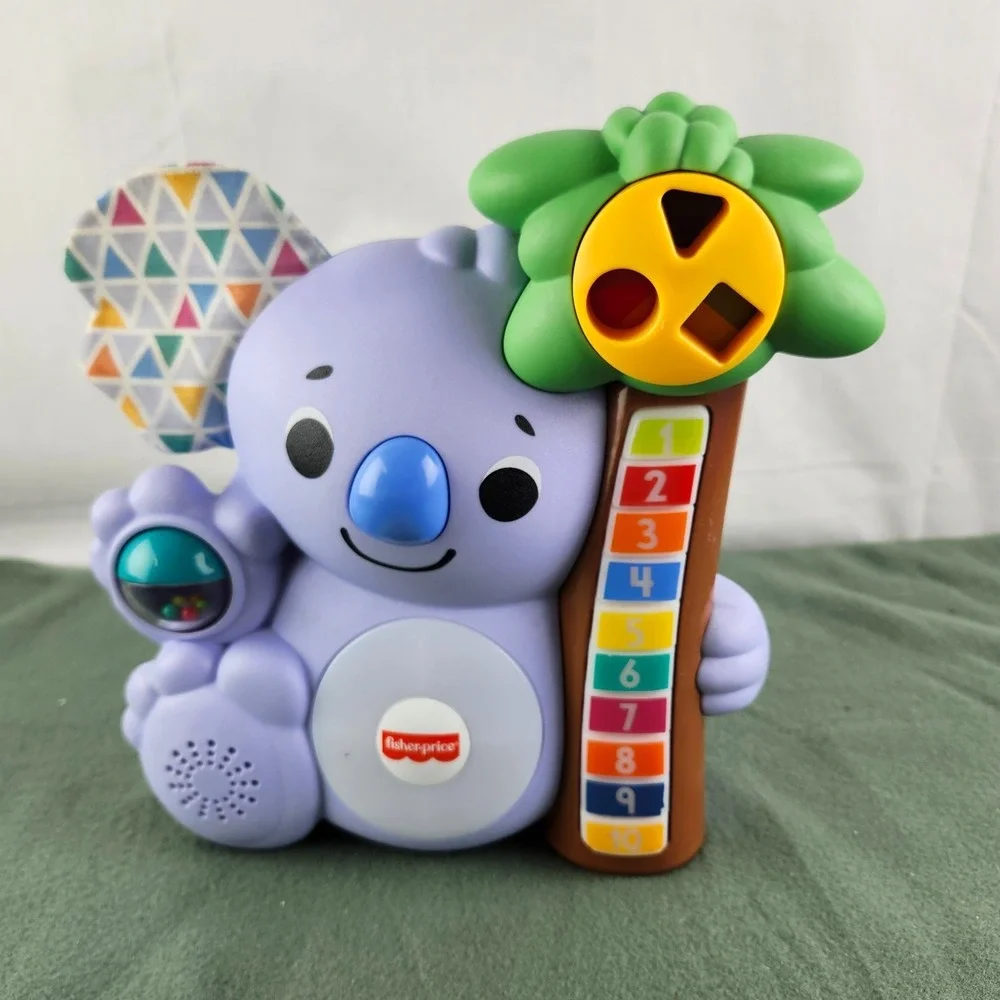 *WORKS* Linkimals Counting Koala Baby Learning  Interactive Toy Fisher Price